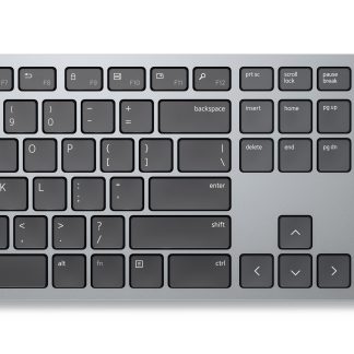 DELL KM7321W keyboard Mouse included Office RF Wireless + Bluetooth US English Grey, Titanium