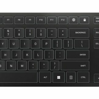 CHERRY JK-9100US-2 keyboard Universal USB + RF Wireless + Bluetooth QWERTY US English Black, Grey