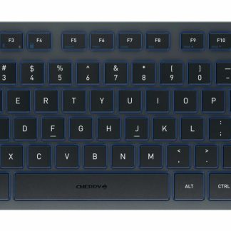 CHERRY KW 7100 MINI BT keyboard Universal Bluetooth QWERTY US English Black, Blue