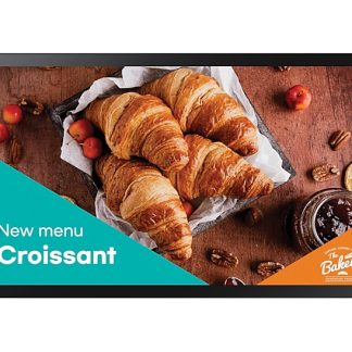 Samsung QB24C-T Digital signage flat panel 60,5 cm (23.8") LED Wi-Fi 250 cd/m² Full HD Black Touchscreen Built-in processor Tizen 7.0