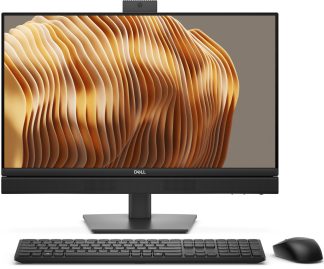 DELL QC24251 Intel® Core™ i5 i5-14500T 61 cm (24") 1920 x 1080 pixels All-in-One PC 8 GB DDR5-SDRAM 256 GB SSD Windows 11 Pro Wi-Fi 6E (802.11ax) Black