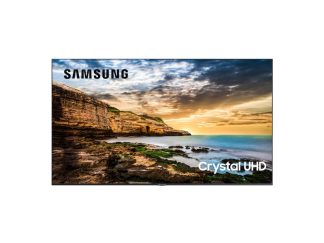 Samsung LH43QETELGCXZA signage display Digital signage flat panel 109,2 cm (43") LED 300 cd/m² 4K Ultra HD Built-in processor Tizen 4.0 16/7