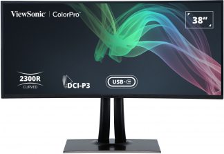 Viewsonic VP3881A computer monitor 96,5 cm (38") 3840 x 1600 pixels Quad HD+ LED Black