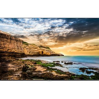 Samsung QE65T Digital signage flat panel 165,1 cm (65") LED 300 cd/m² 4K Ultra HD Black Built-in processor Tizen 4.0 16/7