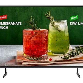 Samsung LH55BEDHLGFXZC signage display Digital signage flat panel 139,7 cm (55") LED Wi-Fi 4K Ultra HD Grey Tizen 16/7