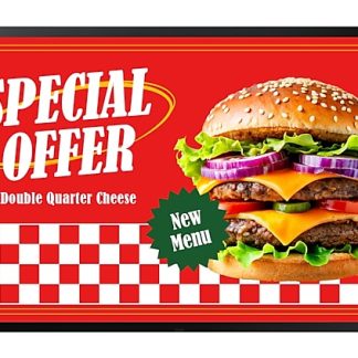 Samsung LH55OHDEBGBXZA signage display 139,7 cm (55") Wi-Fi 3500 cd/m² Black Tizen 24/7