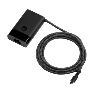 HP USB-C 65W Laptop Charger power adapter/inverter Indoor Black