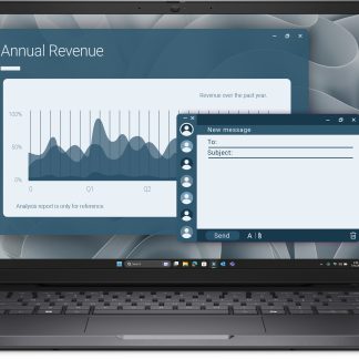 DELL Pro 14 PC14255 AMD Ryzen™ 5 PRO 230 Laptop 35,6 cm (14") Full HD+ 16 GB DDR5-SDRAM 256 GB SSD Wi-Fi 6E (802.11ax) Windows 11 Pro US English Black