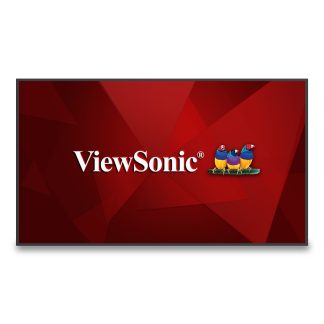 Viewsonic CDE6530 signage display Digital signage flat panel 165,1 cm (65") LCD Wi-Fi 450 cd/m² 4K Ultra HD Black Built-in processor Android 11 24/7