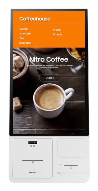 Samsung CY-KM24APXZA signage display Interactive flat panel White Touchscreen